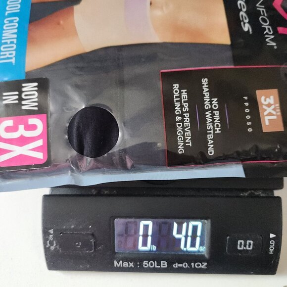 Maidenform Flexees Cool Comfort Boyshort Shapewear 3XL No Pinch Waistband BLACK - Picture 7 of 7